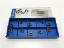 10Stk. Komet Wendeplatten W29 18010.0462 BK62, ISO: WOEX 040304-01, Bohren...