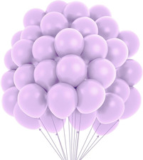 Lila Luftballons Helium