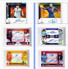 Messi & Modric & Ronaldo & Neymar signed the star card siuuu1/1 card