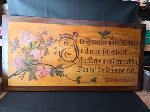 Jugendstil spruchbrett - jugendstil,