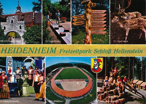 Heidenheim freizeitpark - ak,