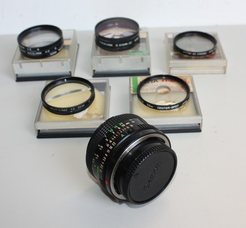 Canon lens 8 5 - fd, +