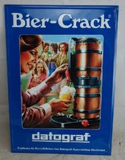 schönes Blechschild Bier-Crack datograf Zapfhahn Apparatebau Heilbronn
