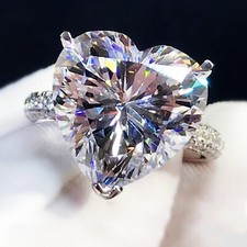 3,5 kt Herzschliff Moissanit