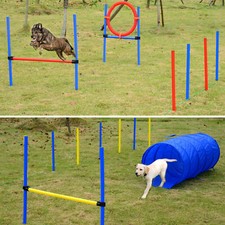 Pawhut Hund Agility Tunnel