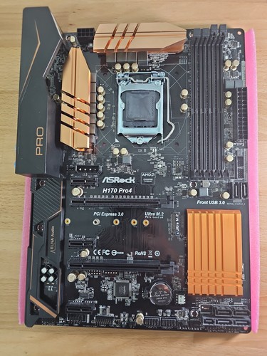 Mainboard asrock h170 pro4 atx - asrock,