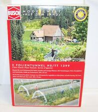 Busch Spur H0, 1399 Bausatz 2 Folientunnel, ungebaut, OVP, XT7971X 