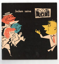 Prospekt Jedem seine Kamera
