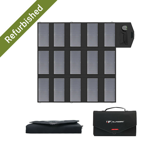Tragbares 100w solarpanel - tragbares,