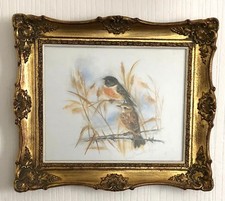 Wunderschöne Aquarell Bild, Tiere von Bernadette Voz 35x41 cm