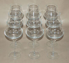 9x Design Burgunderglas Rotweinglas Glas Weinglas Weinkelch 21,7 cm * Ätzmarke