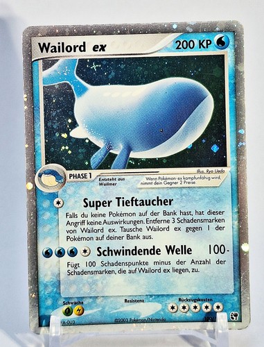 Pokemon karte wailord - wailord, ex