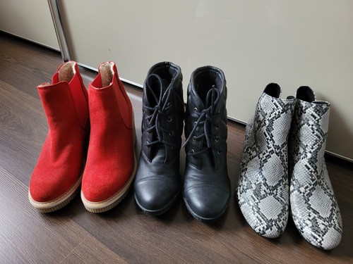 Schuhpaket paar damen 37 - 3,