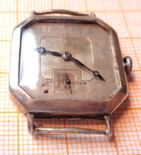 Ältere gebrauchte Handaufzug AU Silber  0,925 Werk Longines 10.26 defekt GB11