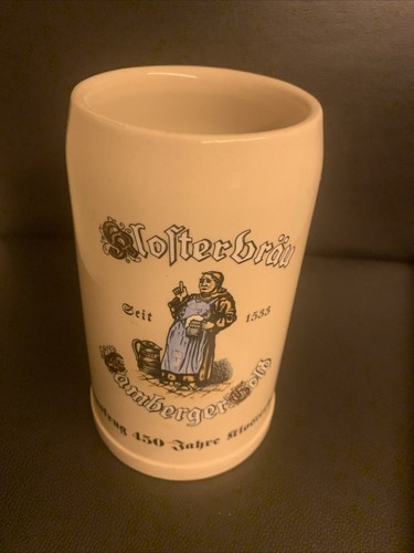 Bierkrug klosterbräu bamberg - bierkrug,