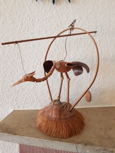 Holzfigur vogel als - holzfigur, vogel.als