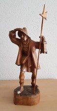 Holzfigur Der Nachtwächter