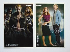 2 BRAVO Autogrammkarten Twilight & McFly bzw. Demi Lovato