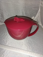 Tupperware Kanne Micro Cook  1 Liter Mikrowelle Microplus Microcook - rot