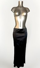 Langer enger Rock Schwarz