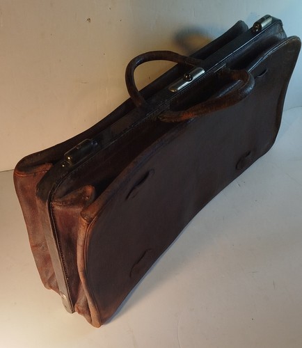 Faltenbalgkoffer leder cm - leder, 65