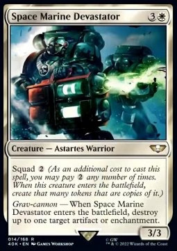 Magic mtg space marine - magic/mtg,