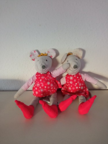 Stofftier maus fabler mus - x,