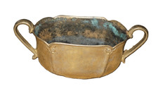 massive Messingschale -