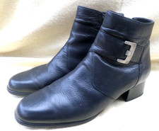 Echt Leder Damen Stiefelette -