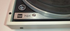 Dual CS 701 Plattenspieler, Direktantrieb, Grau