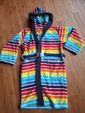 Jako-O Bademantel? bunt ??????gestreift Gr. 76/80 Neuwertig?