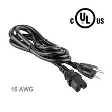 6ft UL 16AWG Power Cord for HP
