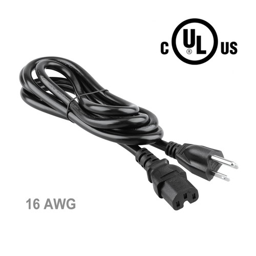 6ft 16awg power - 16awg, hp