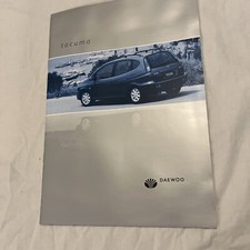 Daewoo Tacuma October 2002 UK
