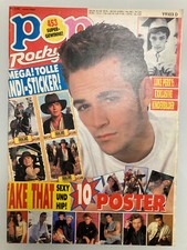 POP Rocky 3/93 Sandra Cretu Poster Michael Jackson Luke Perry Roxette Hutchence