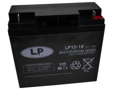 VdS Batterie 12V 18Ah LANDPORT