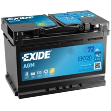 Exide EK720 AGM 72Ah