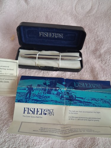 Fisher chrome bullet space - chrome, pen