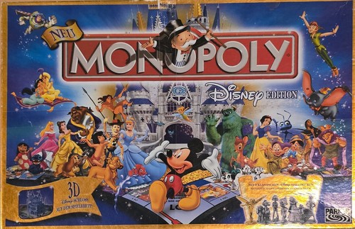 Monopoly disney edition mit - monopoly, 3d