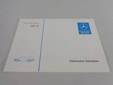Elektrischer Schaltplan Mercedes W123 280 TE Einspritzer von 04/1978