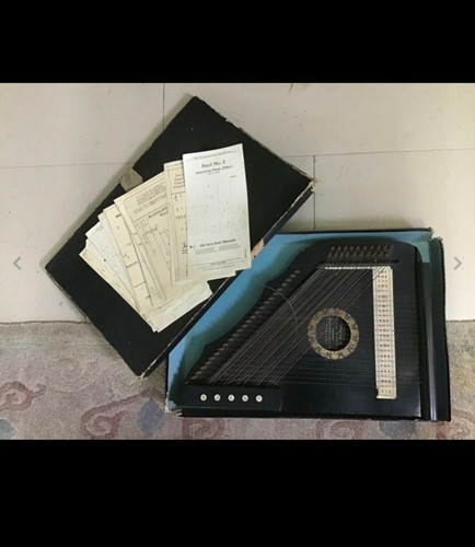 Antike zither eichler - zither,