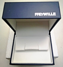 Freywille Ringe / Ohrringe / Manschetteknöpfe / Schmuck Box etui Frei Wille