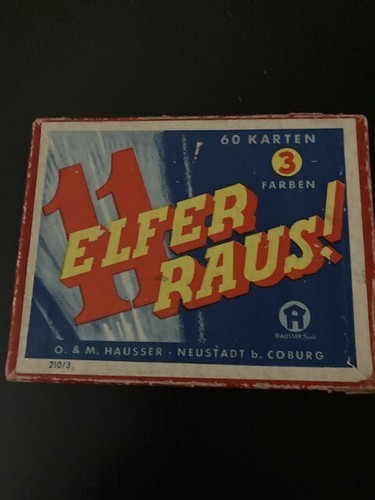 Elfer raus karten - karten, /