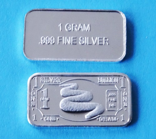 Gramm silberbarren - 1,