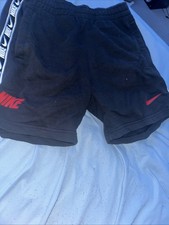 Nike Hose Schwarz Rot