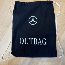 Mercedes Benz Sportbeutel Schwarz – Outbag Turnbeutel Rucksack – neuwertig