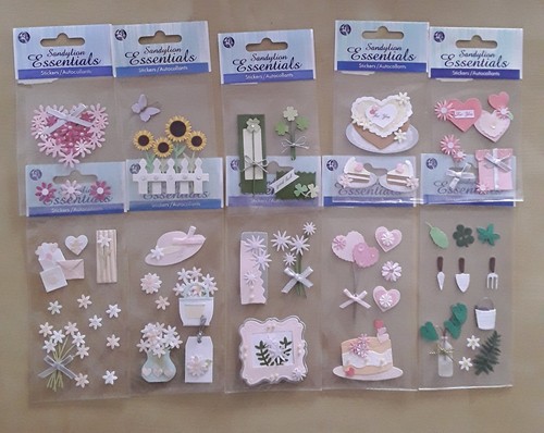 3d stickerbogen - x,