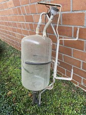 Milchmessbehälter Glas 33 Liter, GEA Westfalia mit Trägergestell.