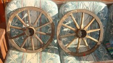 1x altes Wagenrad handwagenrad