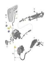 Türschloss links hinten Audi